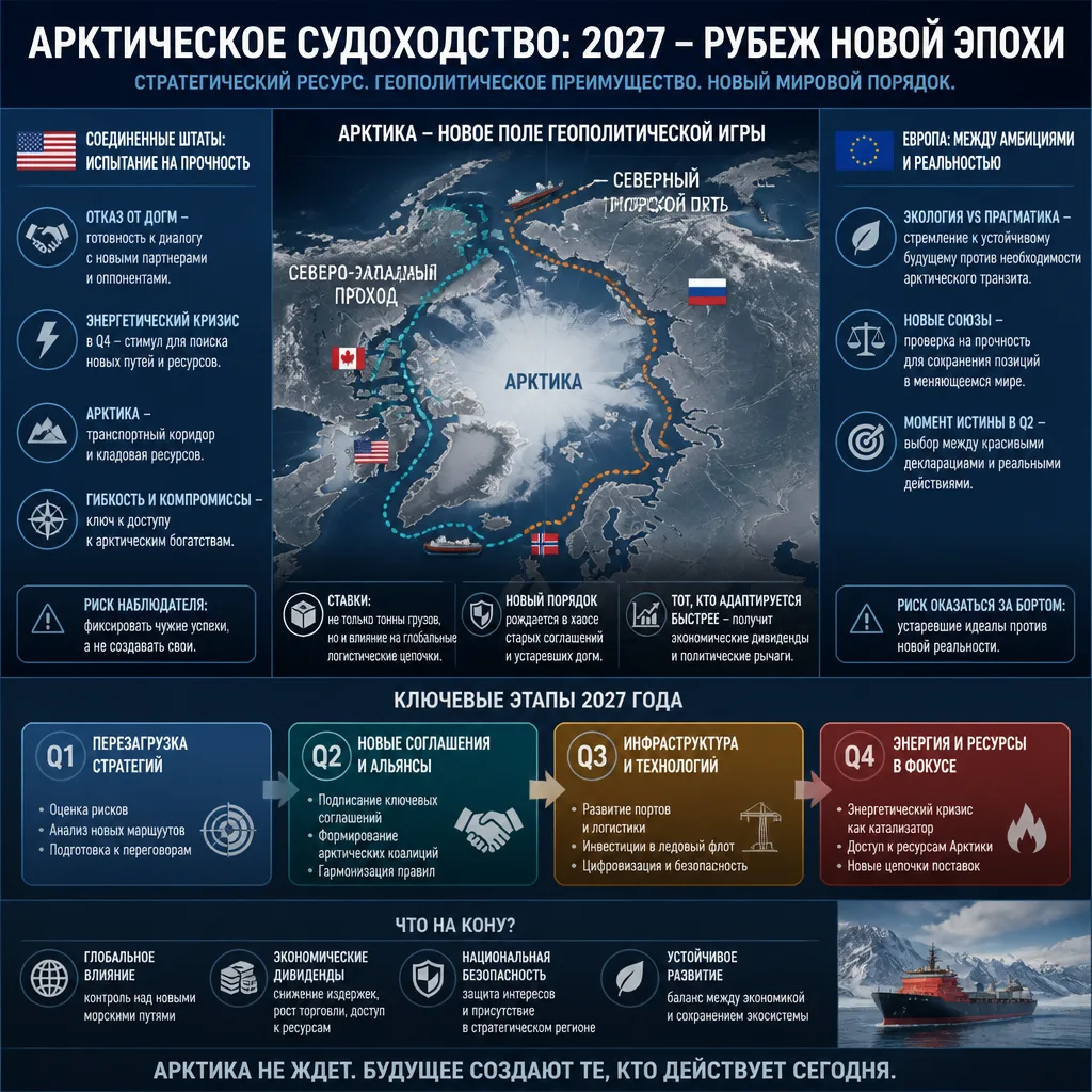 Арктическое международное судоходство 2027 Расклад 21.08.2026 Не питайте иллюзий о том,...