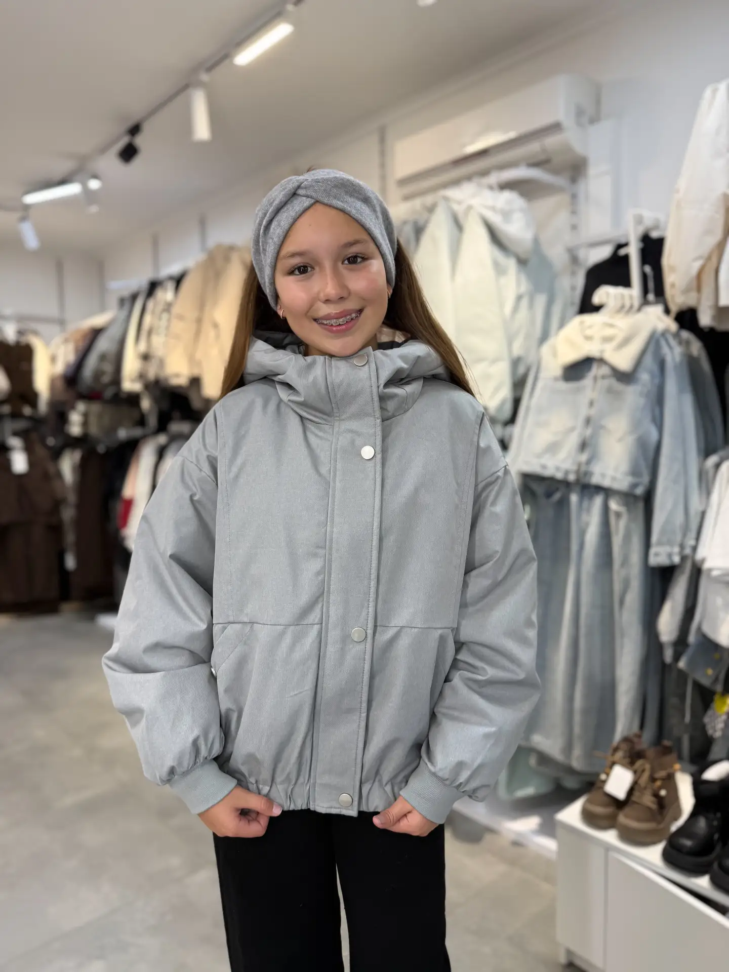 Стильная модель куртки😍новинка🩶Цена:3499₽