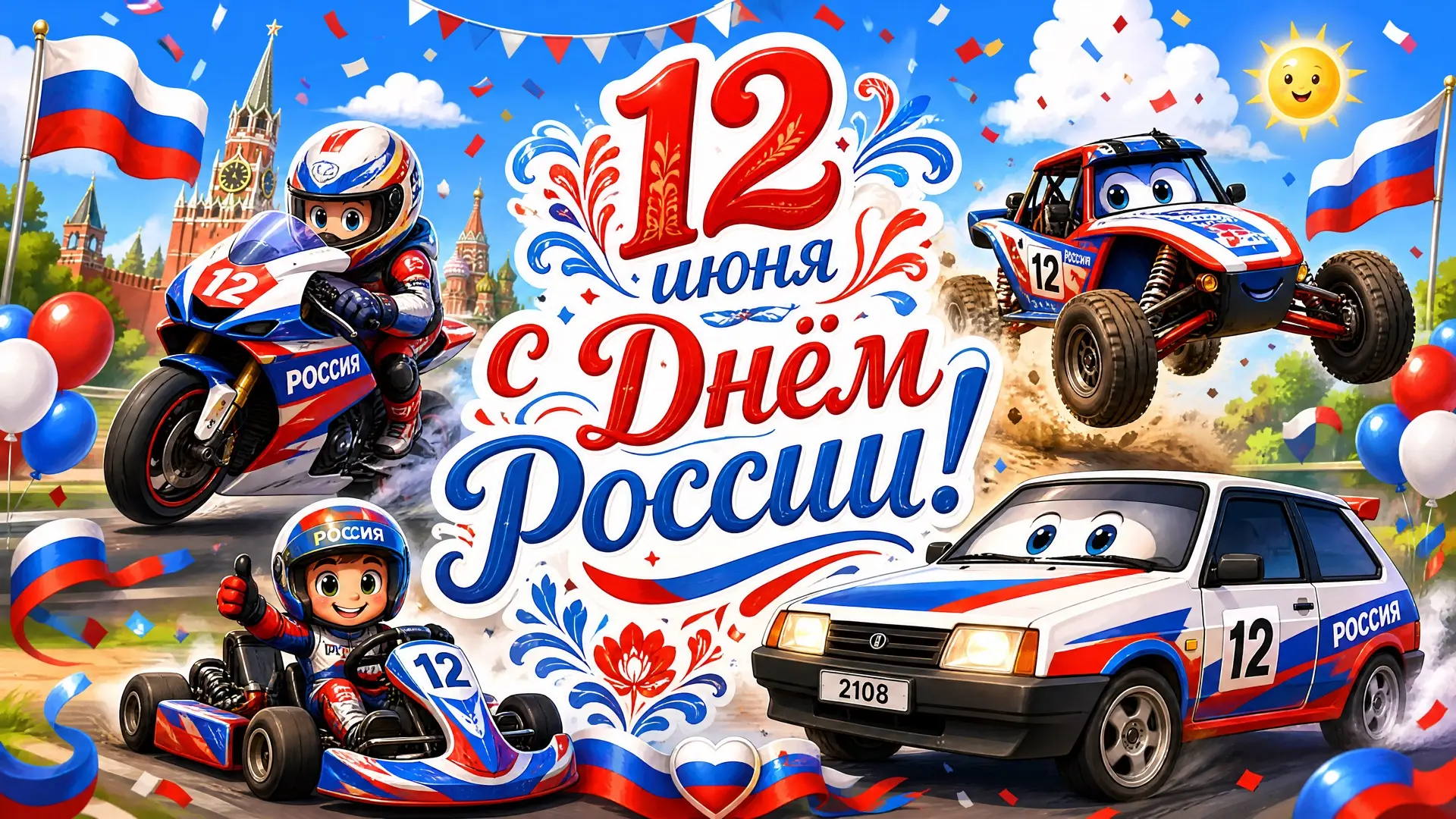 🇷🇺 С Днём России! 🤍💙❤

Сегодня — день нашей общей гордости, любви к родной земле и её великой ис