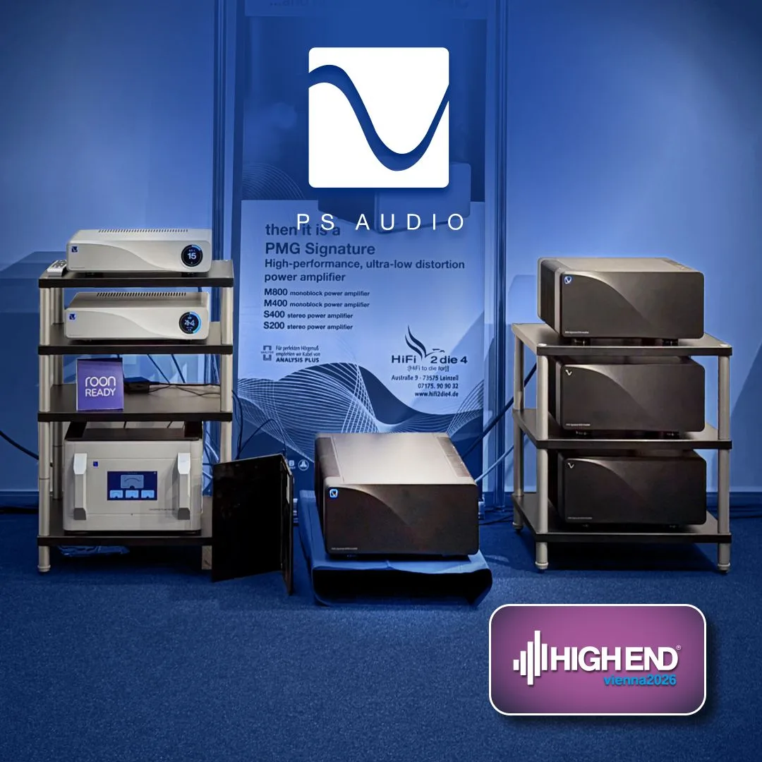 PS Audio PMG Signature на High End Vienna: четыре усилителя, один инженерный подход