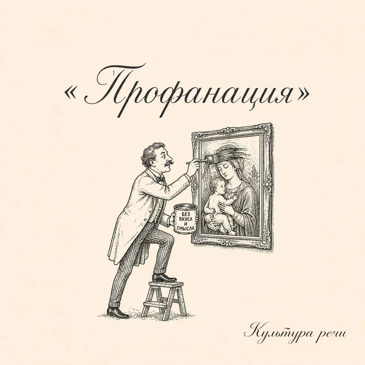 Значение слова✍
Профанация

Так называют искажение, опошление или обесценивание чего-то важного, сер