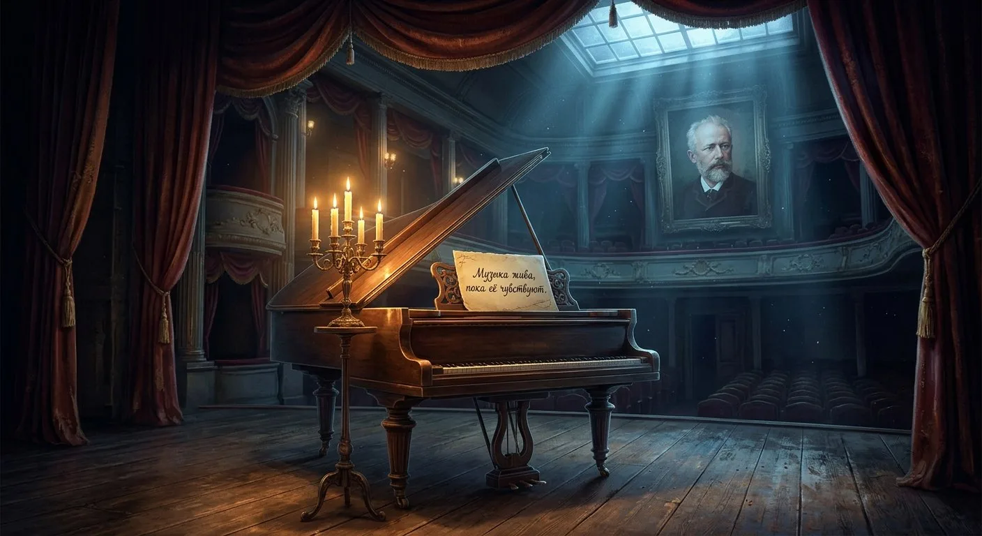 🎼 Музыка, которая умеет чувствовать за нас: почему Чайковский до сих пор пробирает до мурашек?

15 
