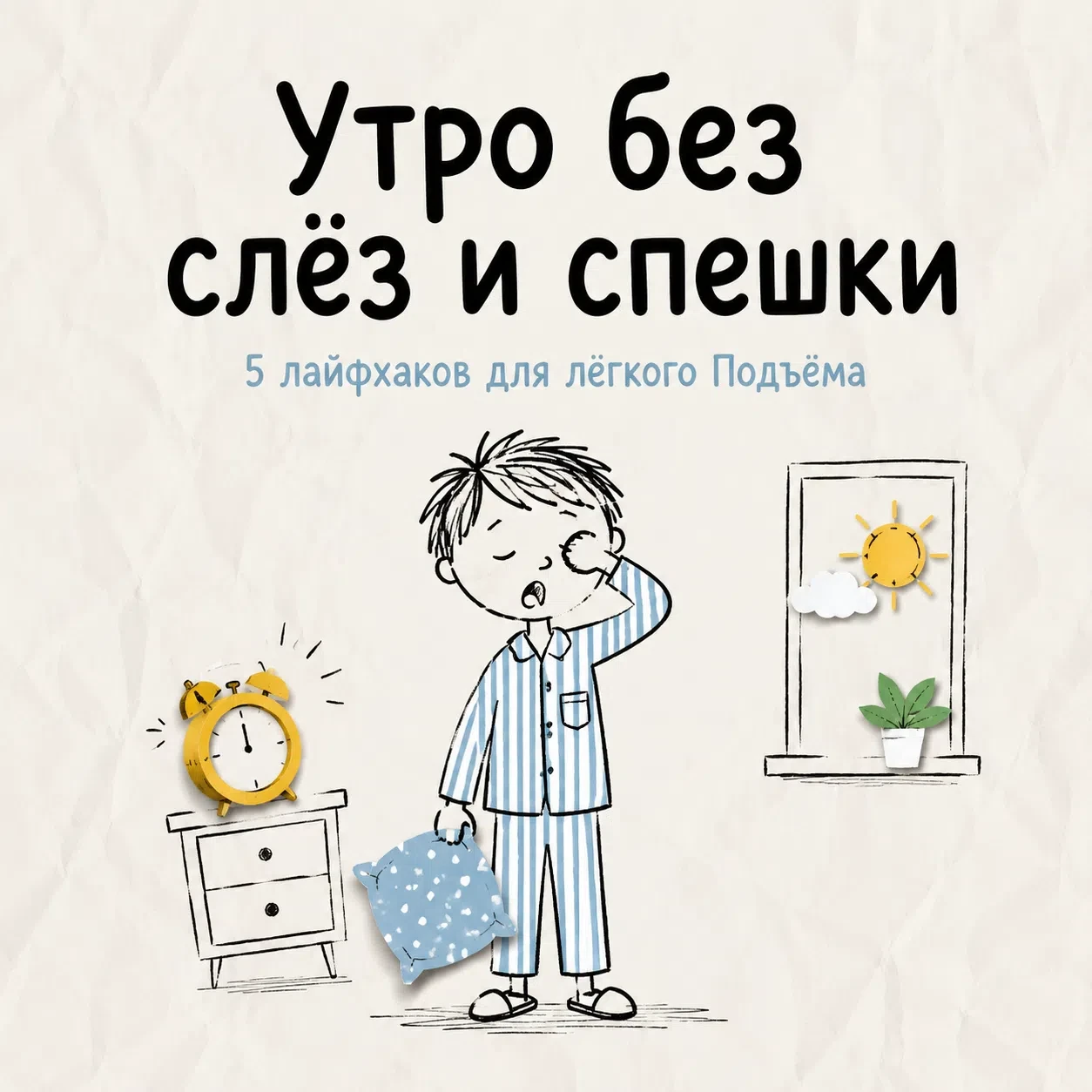 Ранний подъём без слёз и спешки: что поможет?