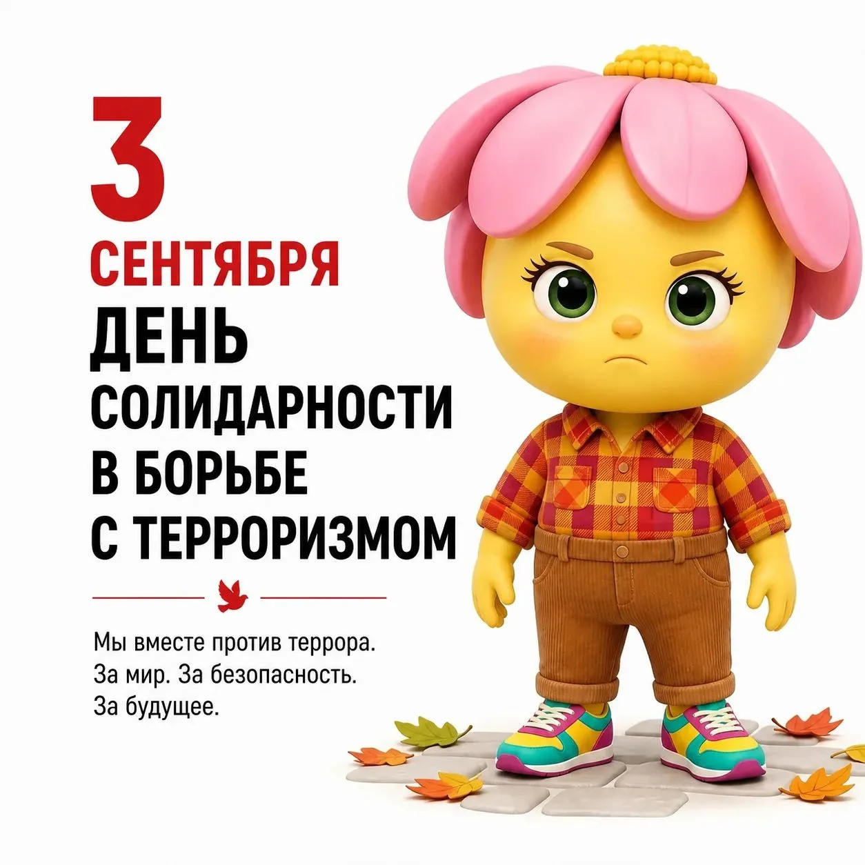 🕯 3 сентября — День солидарности в борьбе с терроризмом 🕯