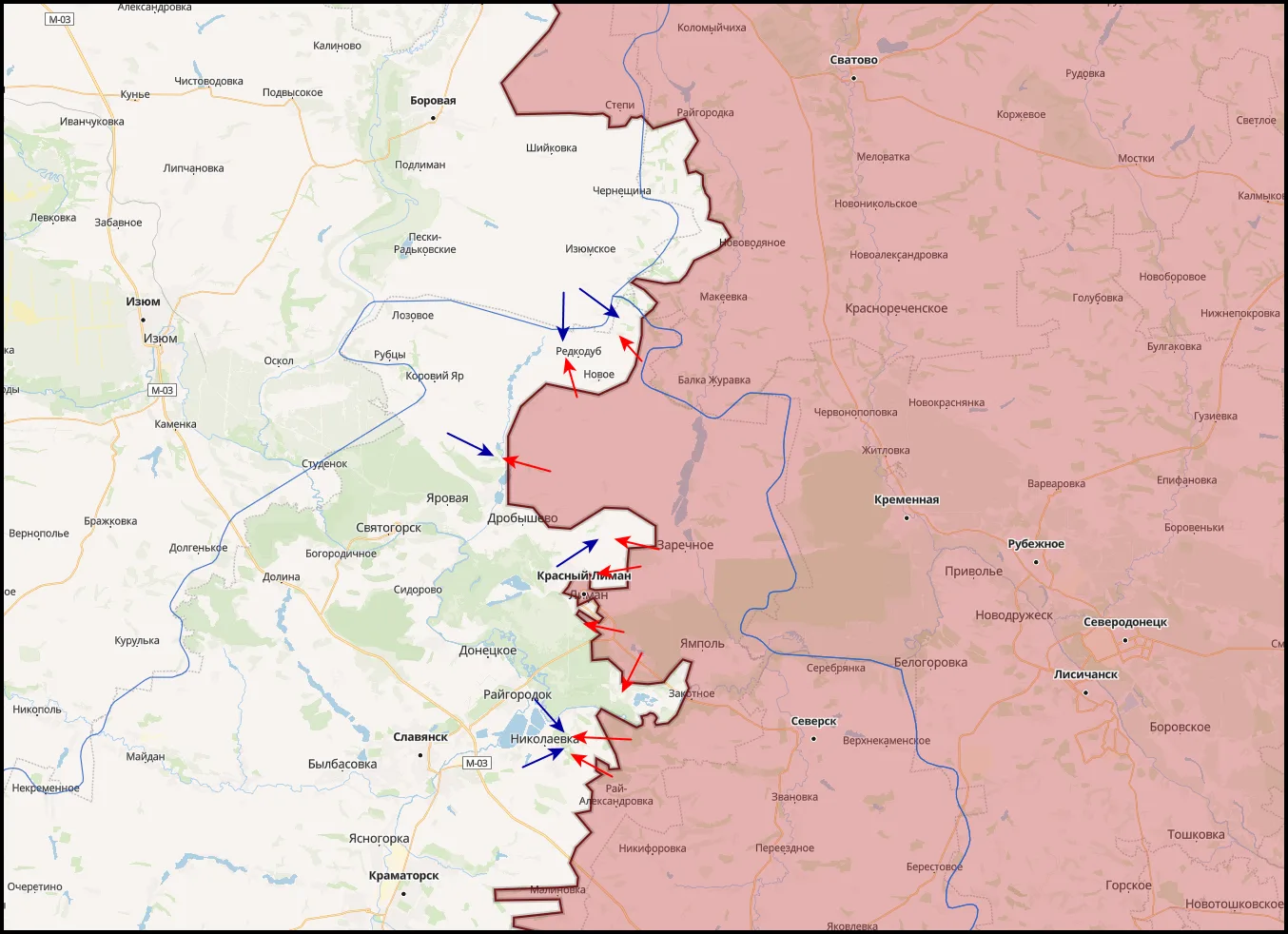 ⚡️🇷🇺 Обстановка на фронте на утро 03.09.2026