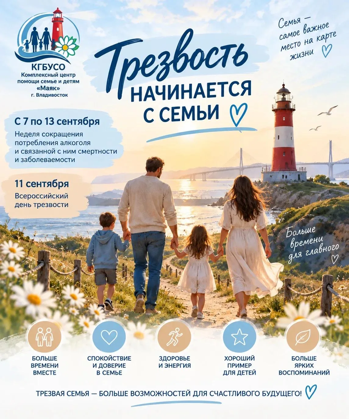 🌿 Трезвость начинается с семьи