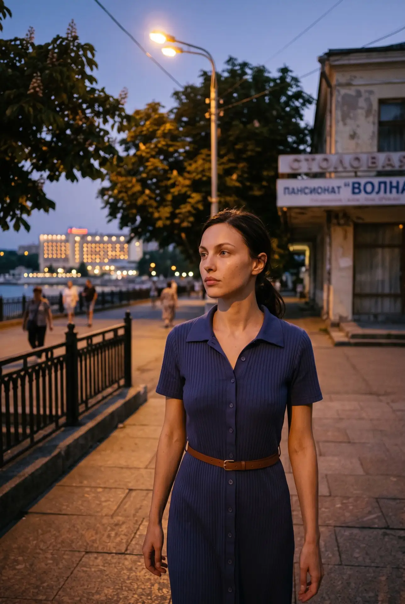 Советская кинодива на курорте 70-х