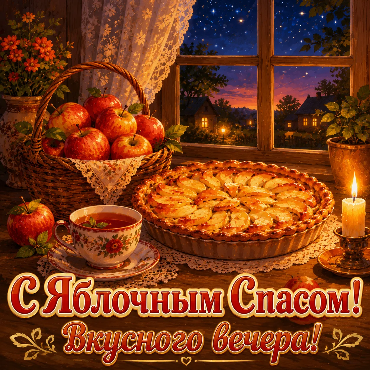 🥧 С Яблочным Спасом!