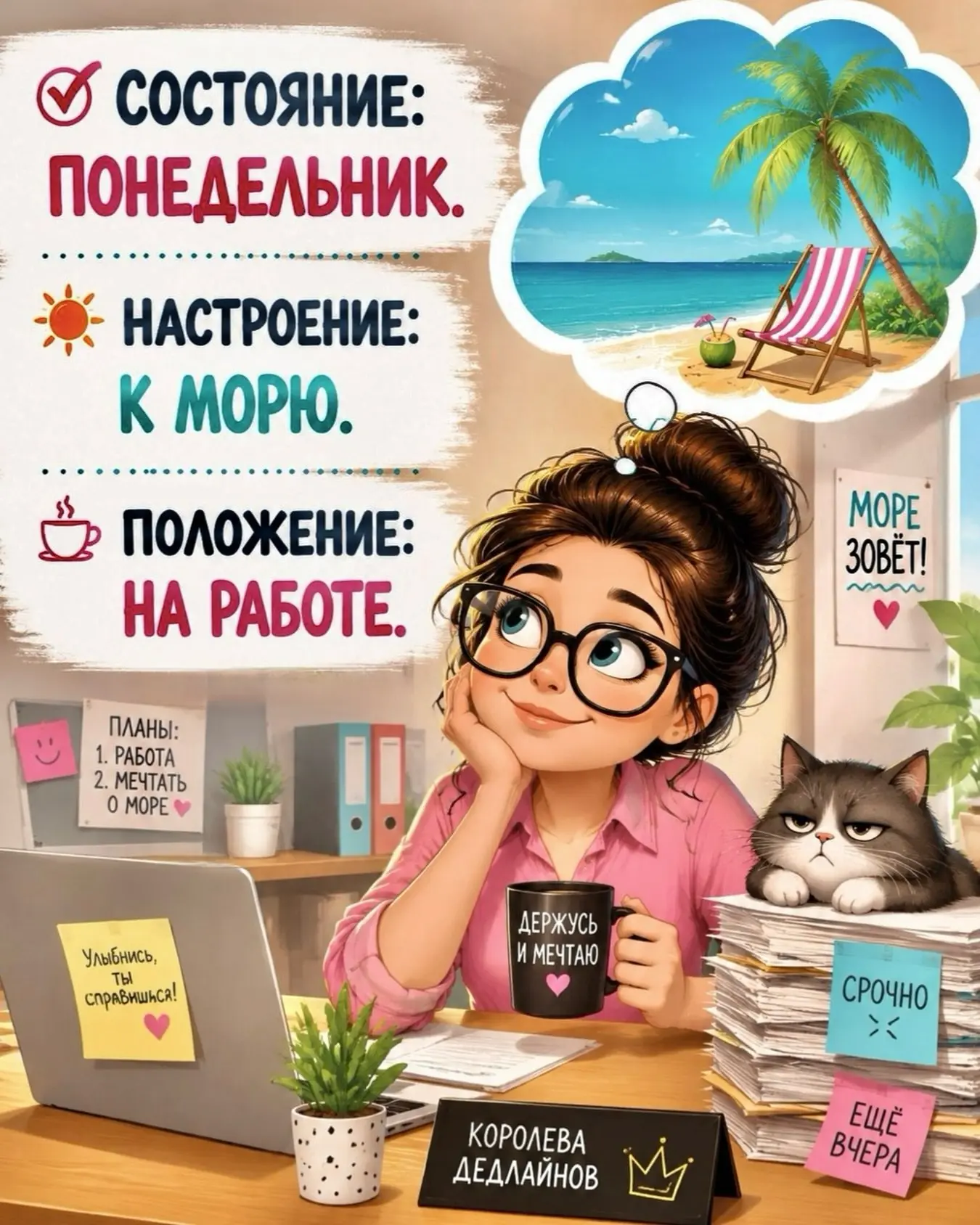 🔥С началом рабочей недели, друзья.