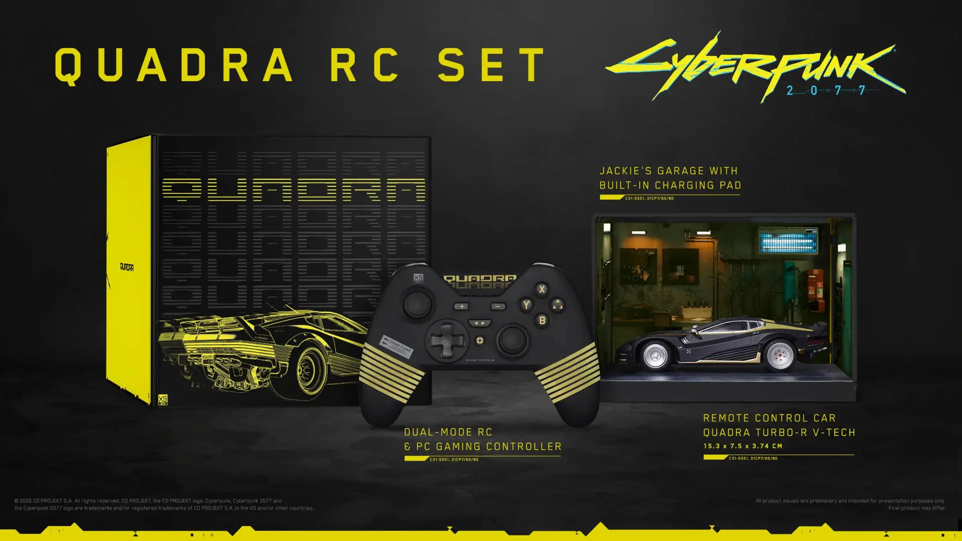 🎮
 Bandai Namco выпустит коллекционный набор по Cyberpunk 2077

Bandai Namco анонсировала набор по 