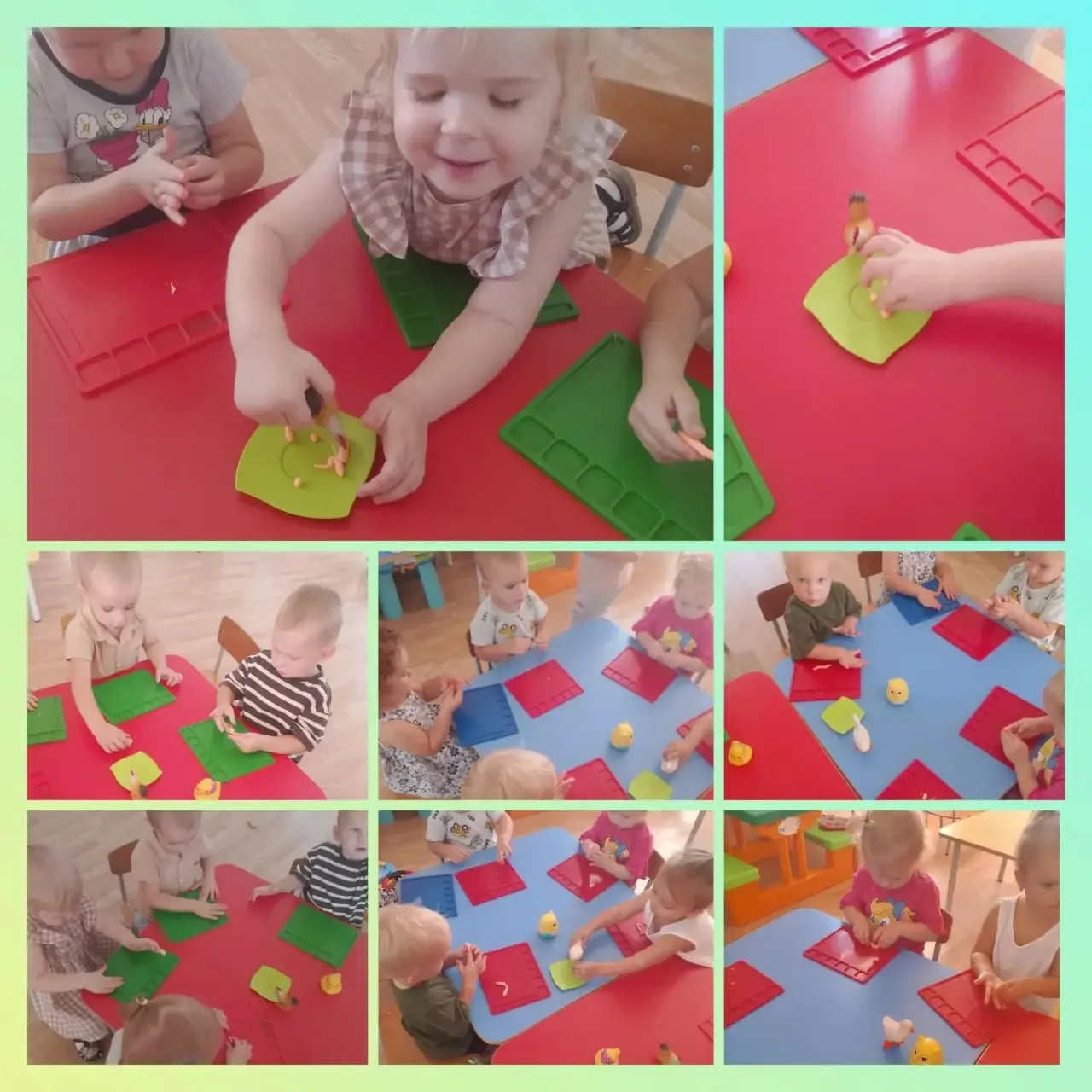 🐦💛 В ясельной группе прошло увлекательное занятие по лепке в рамках художественно-эст...