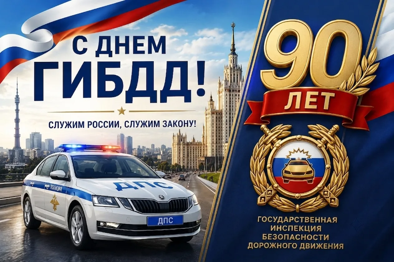 Уважаемые ветераны и сотрудники Государственной инспекции безопасности дорожного движения!