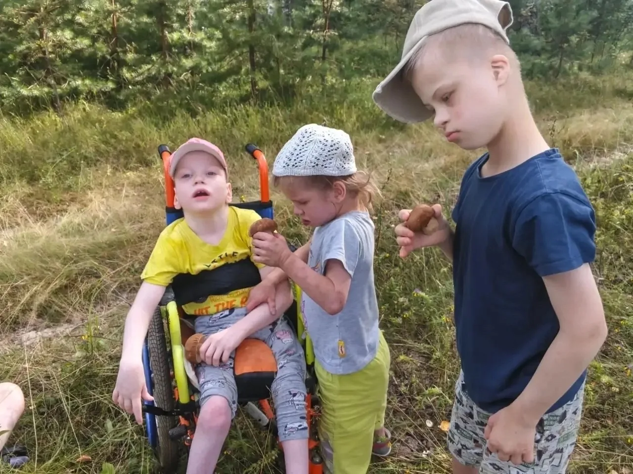 Мы с малышами ходили в лес 🌳— и это был настоящий праздник открытий!🥳 В лесу мы нашли...
