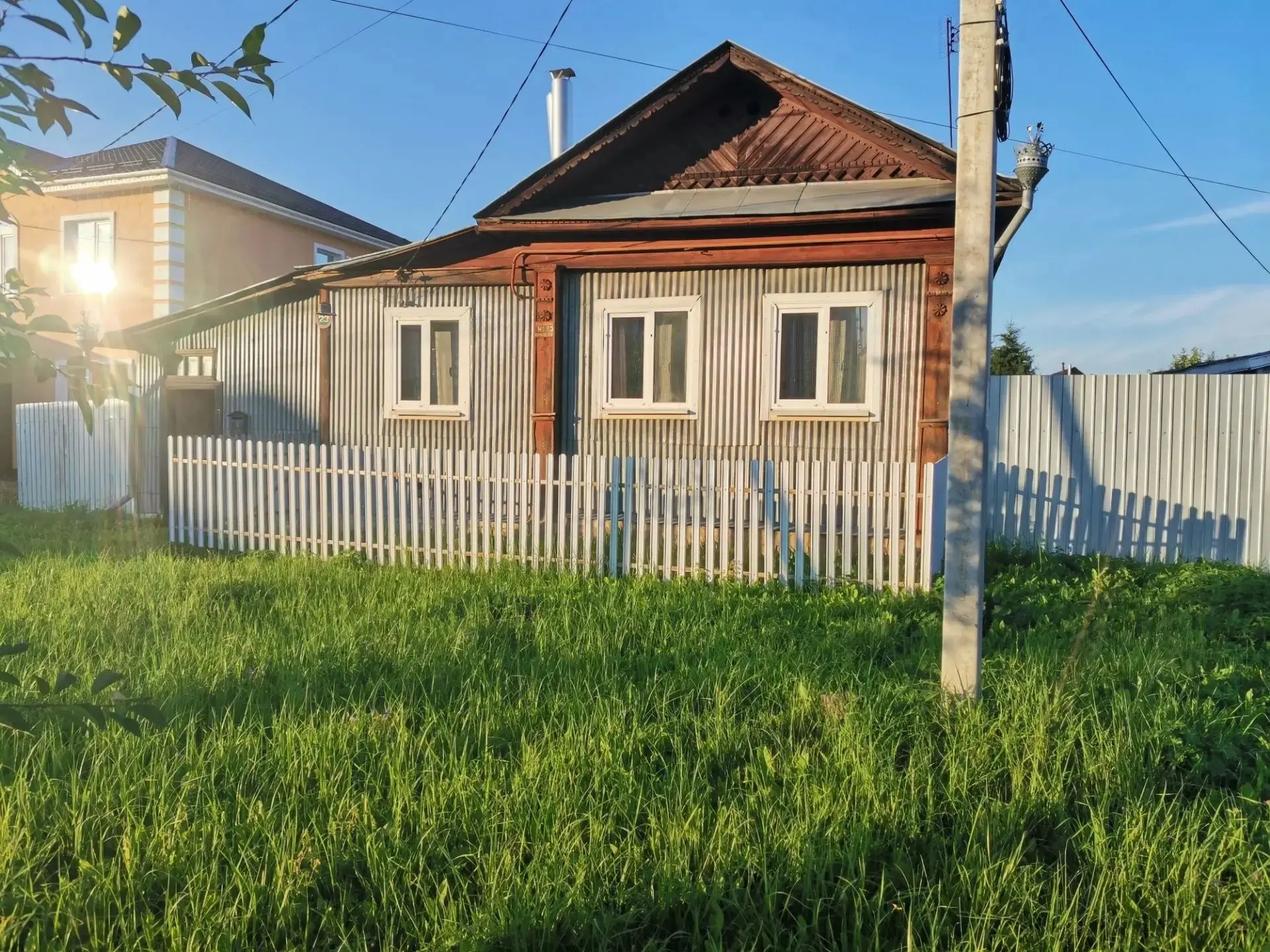 Продаётся дом в городе Ворсма.
46.2 кв. м. Близко речка, озеро, лес, недалеко от центра. Все вопросы
