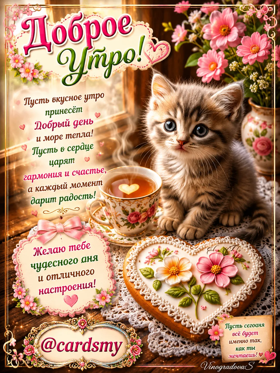 Добренького утра желаю тебе! 💖🤗