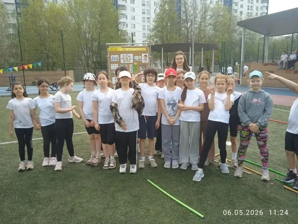 ❤️Грандиозный урок здоровья  для ребят начальной школы!   Вот это был заряд бодрости! Наши активисты