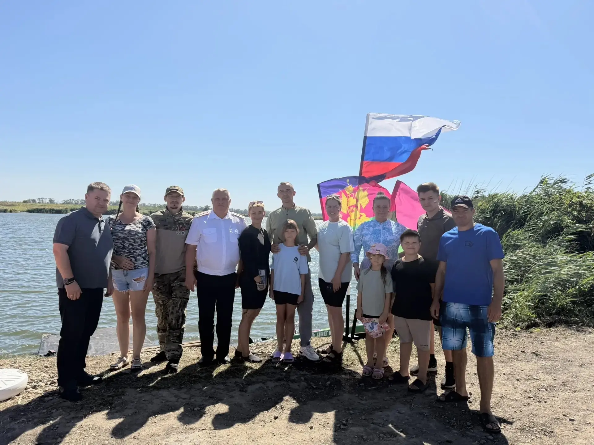 🇷🇺 В День Государственного флага Российской Федерации Брюховецкий район стал свидетел...