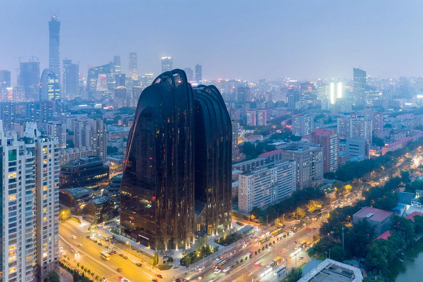 🌎 Chaoyang Park Plaza, Пекин, Китай, 2017