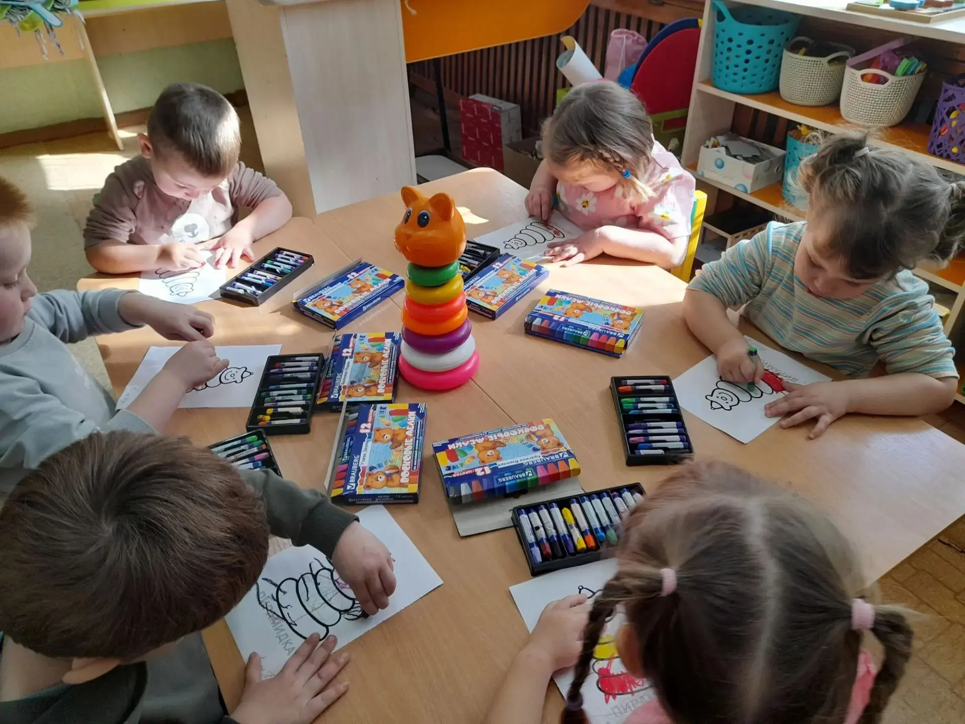 👶Малыши рисуют игрушки✍