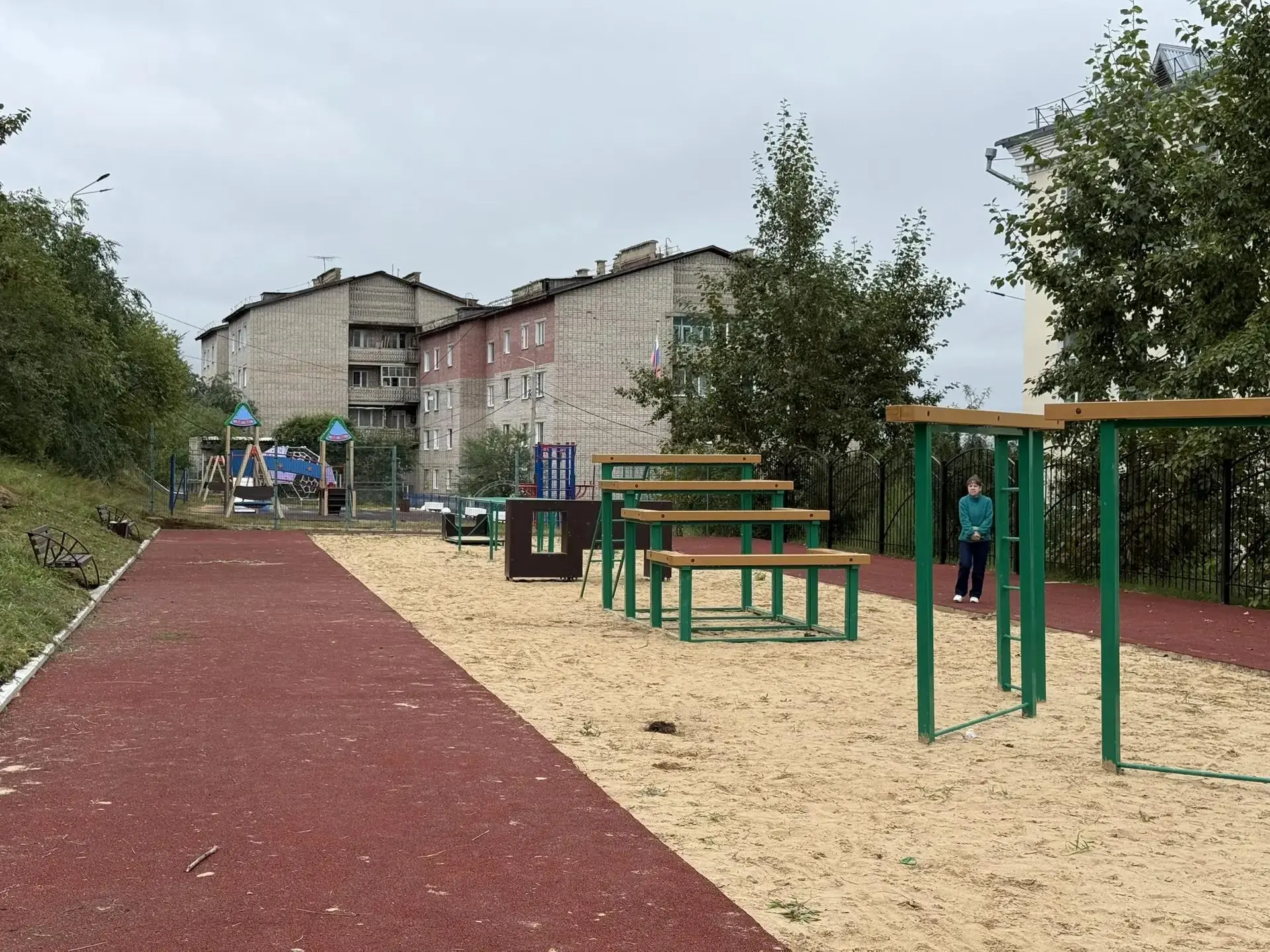Министр финансов Забайкальского края побывала на новых спортивных объектах, созданных в...