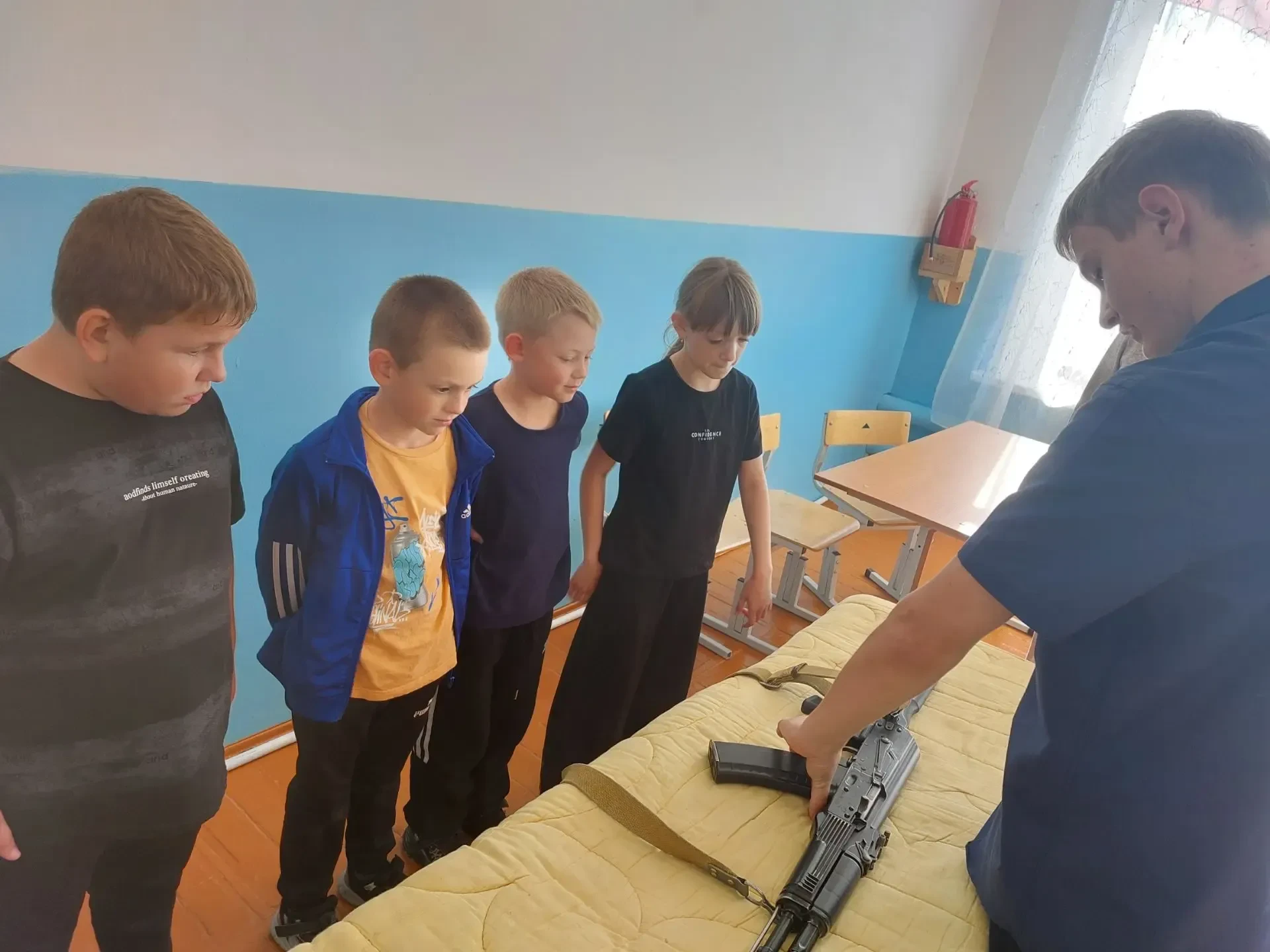 🎯 «Один народ» в нашей школе: говорим о важном 💛В рамках акции «Спасибо, что #МЫВМЕСТ...