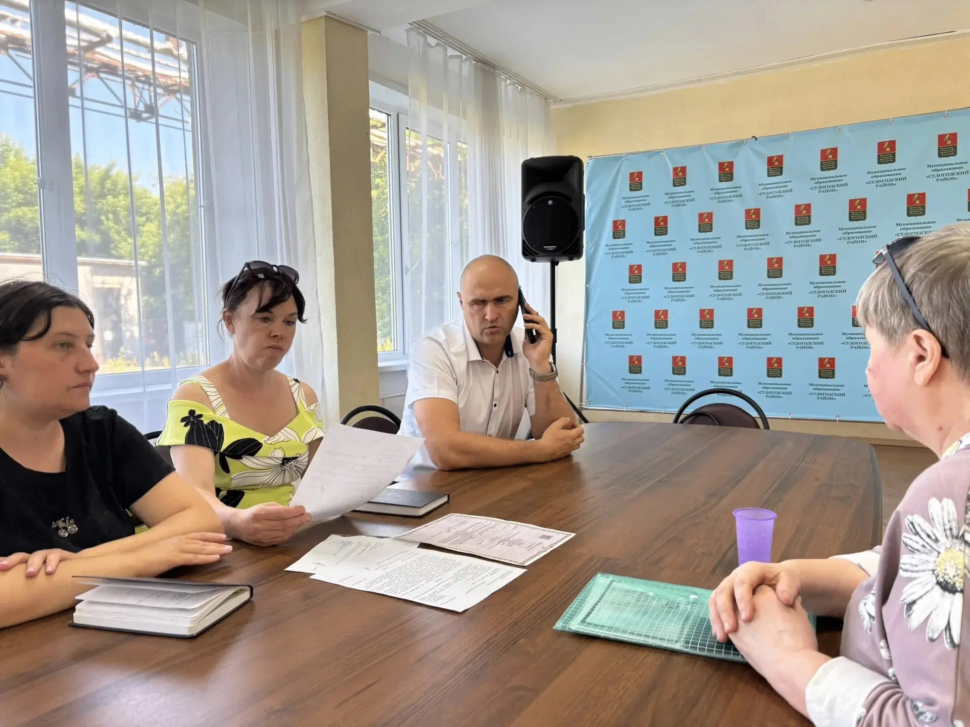 Проведен выездной прием граждан                                                                     