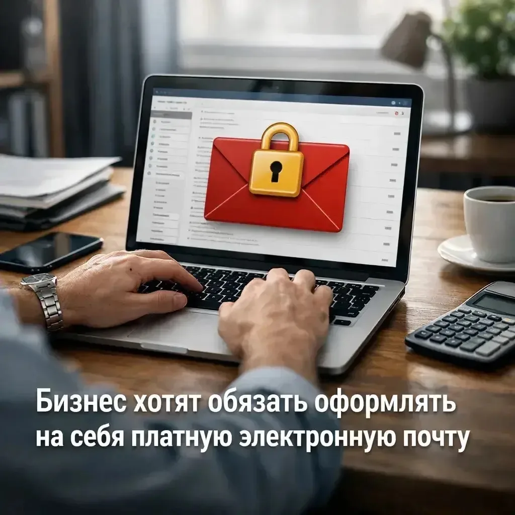 Бизнес готовят к обязательному использованию платной электронной почты для официальной ...