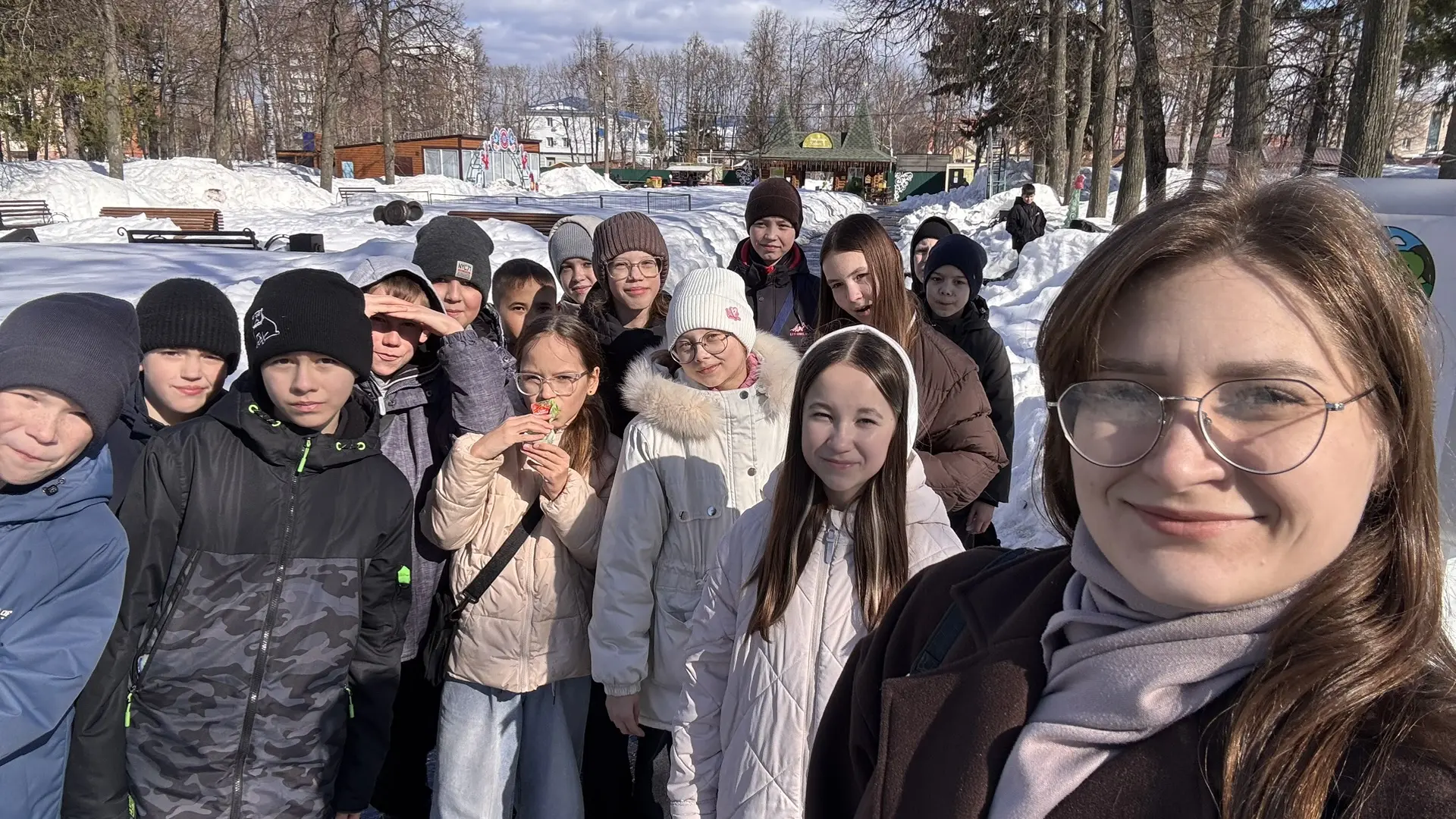 🐫Ученики 5Р класса посетили зооуголок «Ковчег» в Чебоксарском городском детском парке им. космонавта