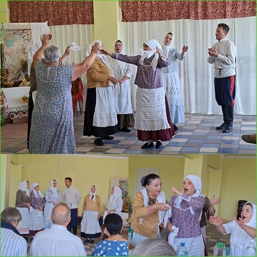 Ансамбль старинной казачьей песни "Казачья удаль" (рук. И.Н.Попов) выступил на мероприя...