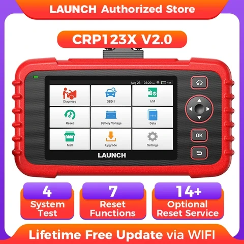 Диагностический сканер LAUNCH CRP123X V2.0