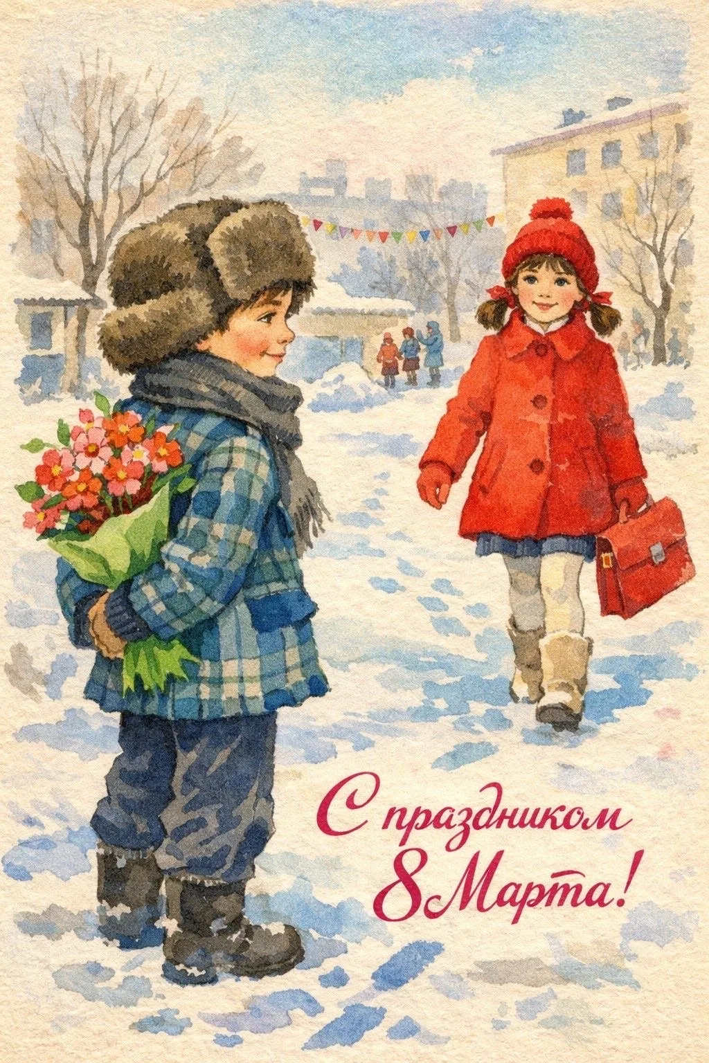 Дорогие женщины, девушки и девочки!🌸 Сердечно поздравляем вас с Международным женским днём-8 марта! 