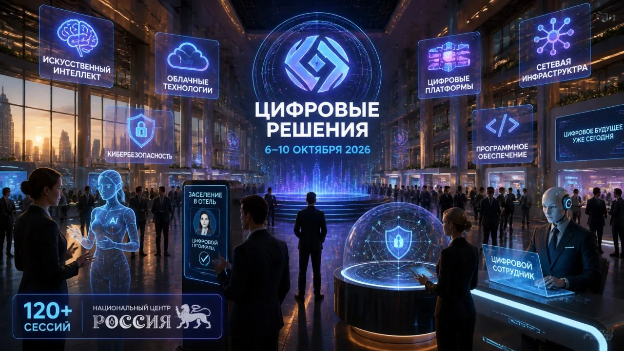 ✅ Форум «Цифровые решения» открывается 6 октября