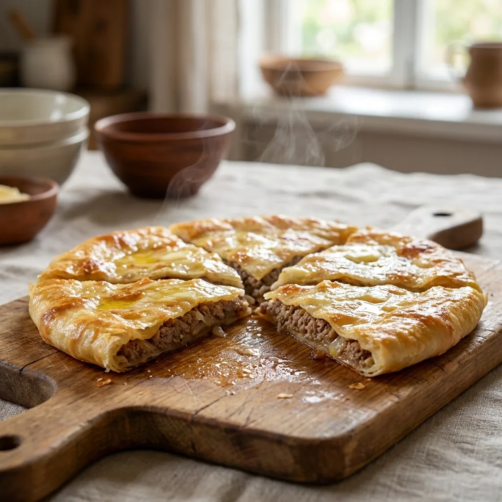 Осетинский пирог «С мясом»