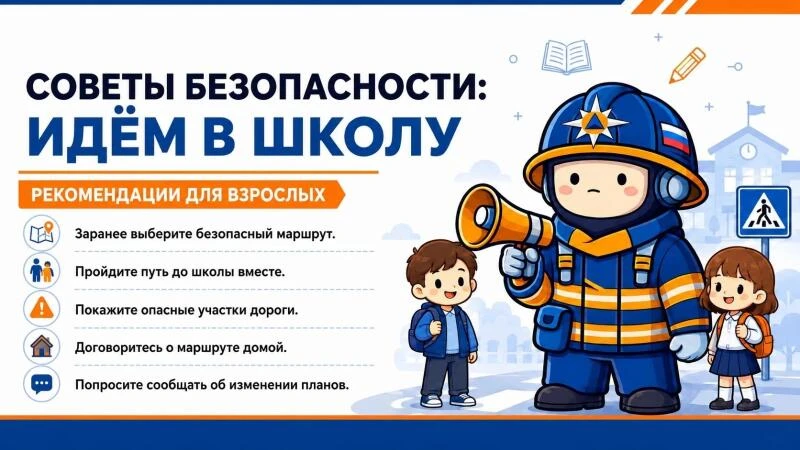 МЧС России напоминает важные правила для детей и родителей