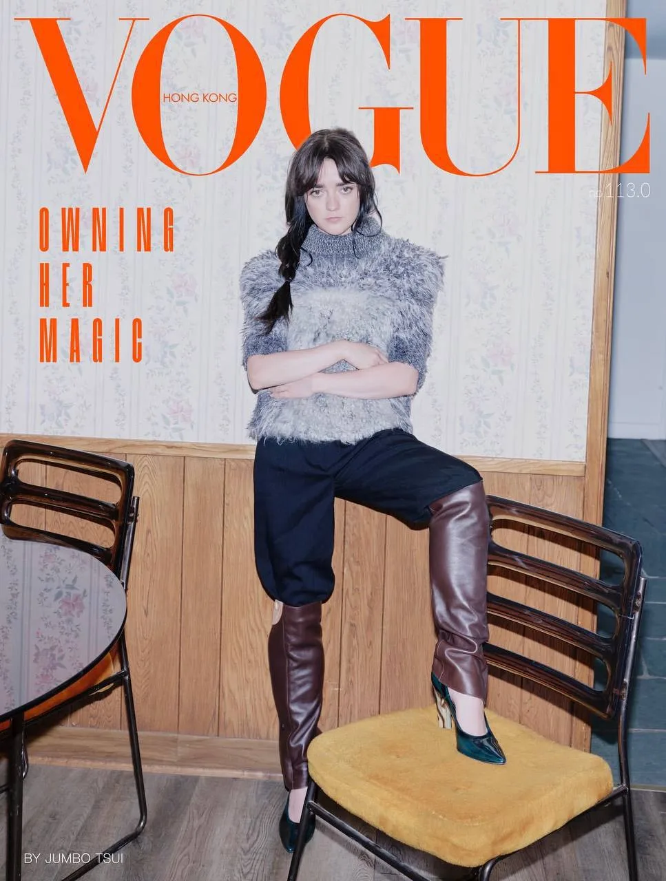 Мэйси Уильямс - героиня нового номера Vogue Hong Kong