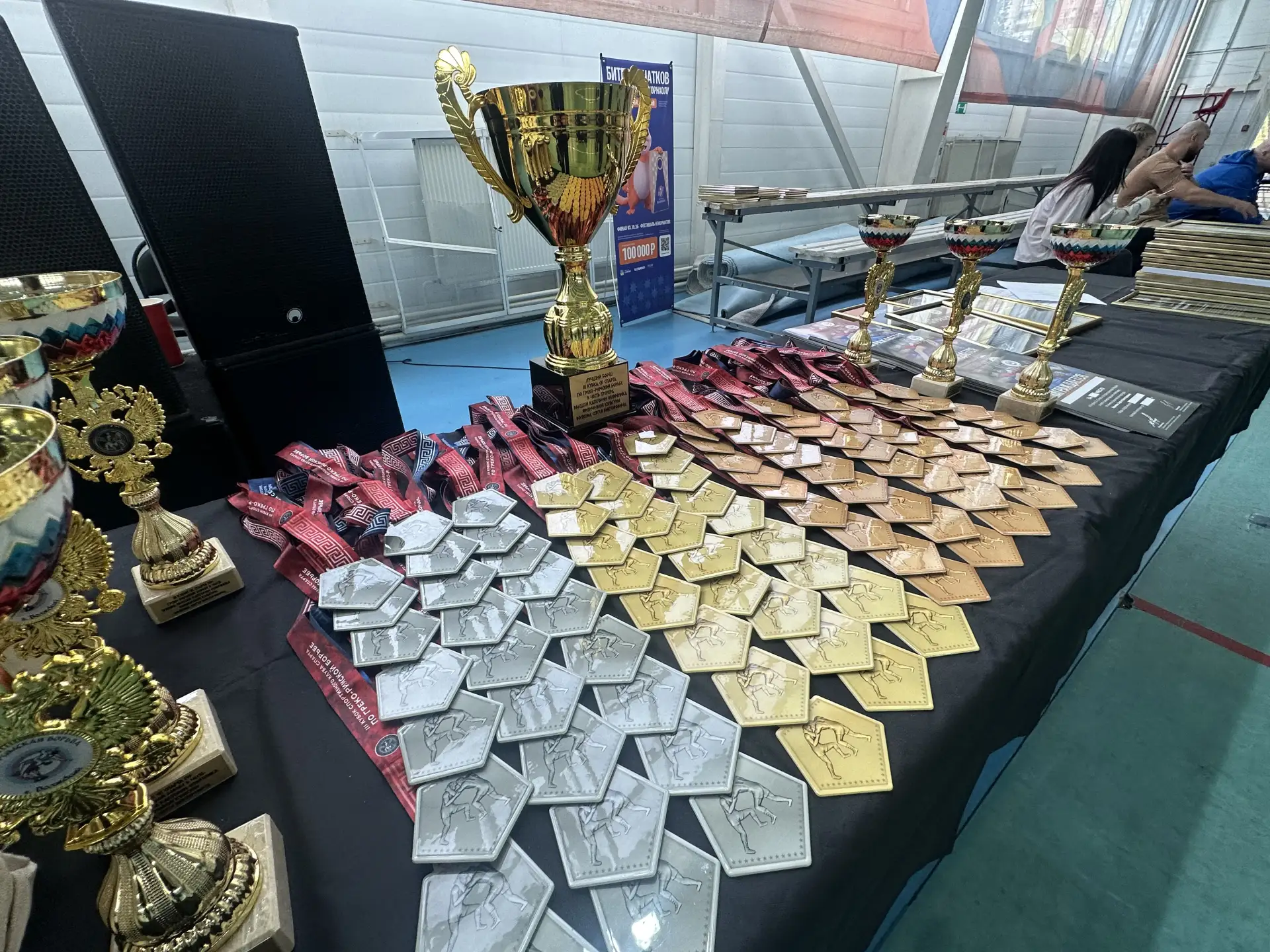 🤼 В ФОКе «Авангард» прошел Кубок Волкова по греко-римской борьбе.