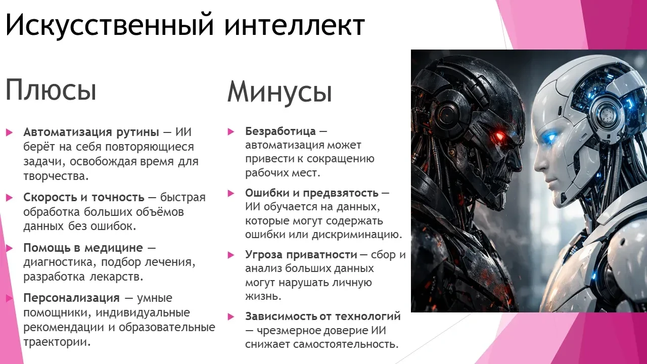🧠💀 Обратная сторона искусственного интеллекта: взгляд из 9-го!  В рамках недели математики и естеств