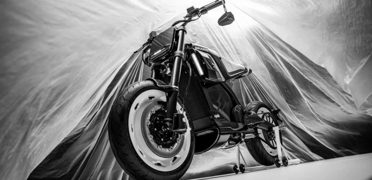 🏍️ Brabus представил электрический мотоцикл Urban E Fragment Edition: бесщеточный мото...