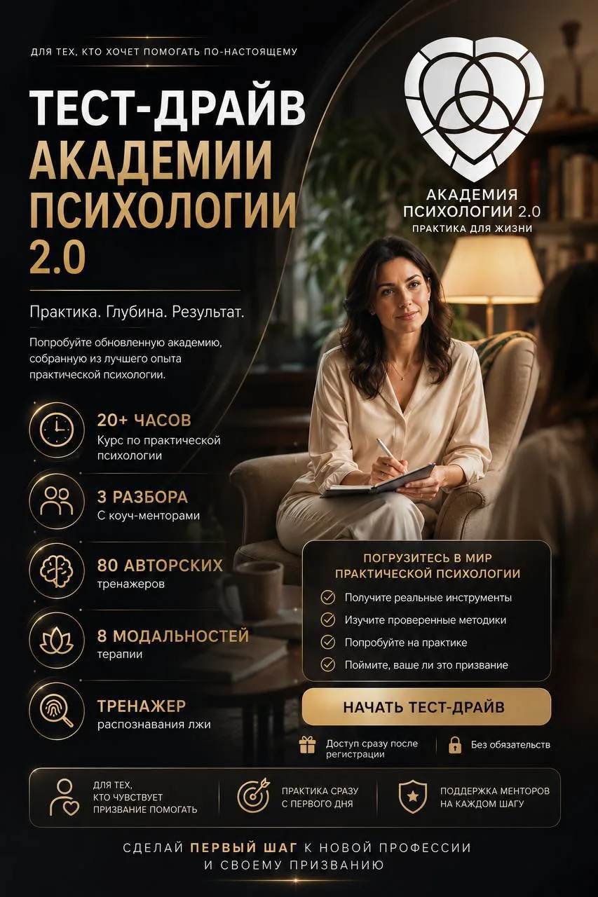 😮ТАКОГО вы не ожидали даже от меня

Впервые в Академии ПСИХОЛОГИИ — 7 дней тотальной трансформации 