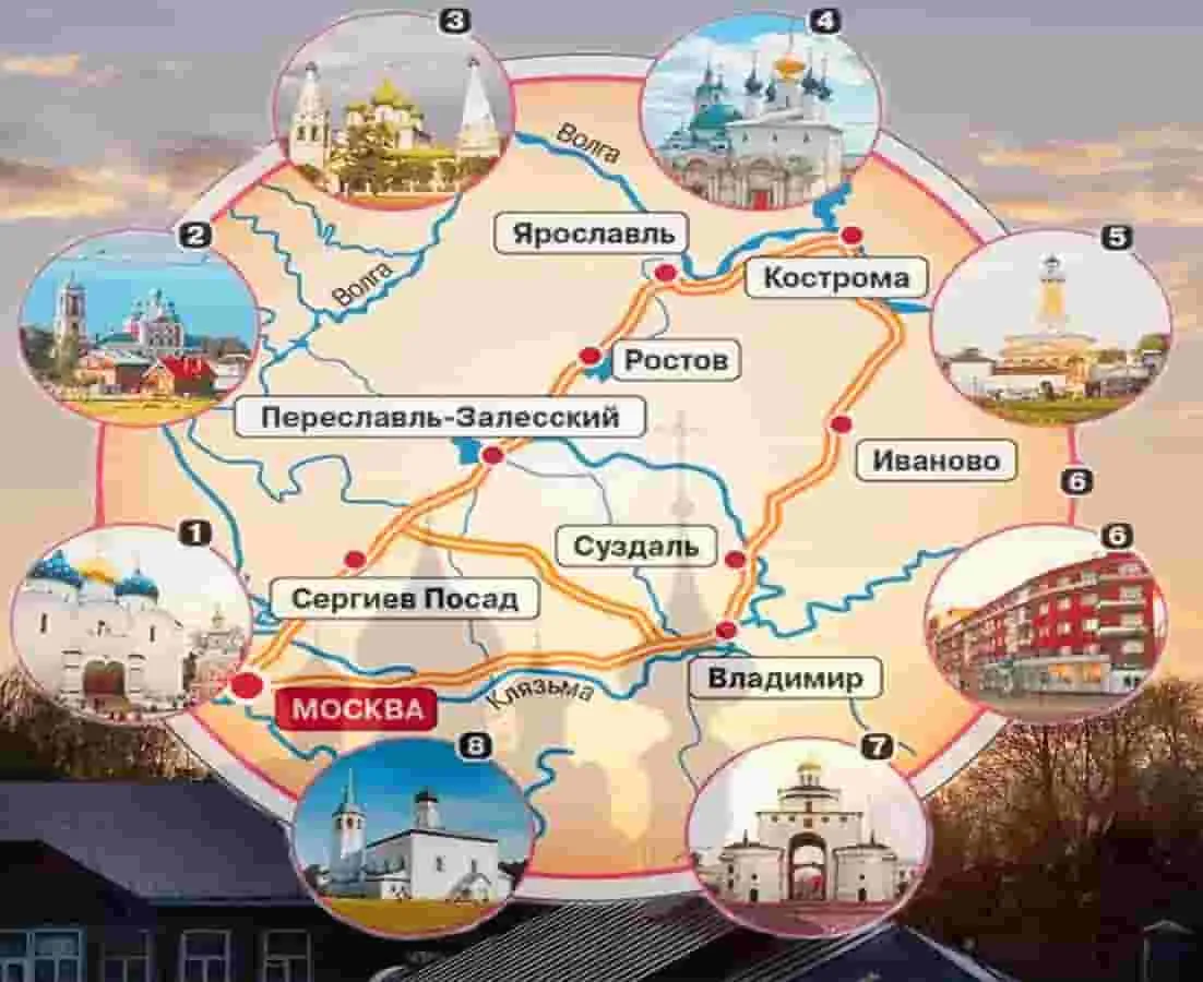 «Золотое кольцо» становится брендом 🏛️

Знаменитый маршрут готовится к 60-летию. Теперь это не прос