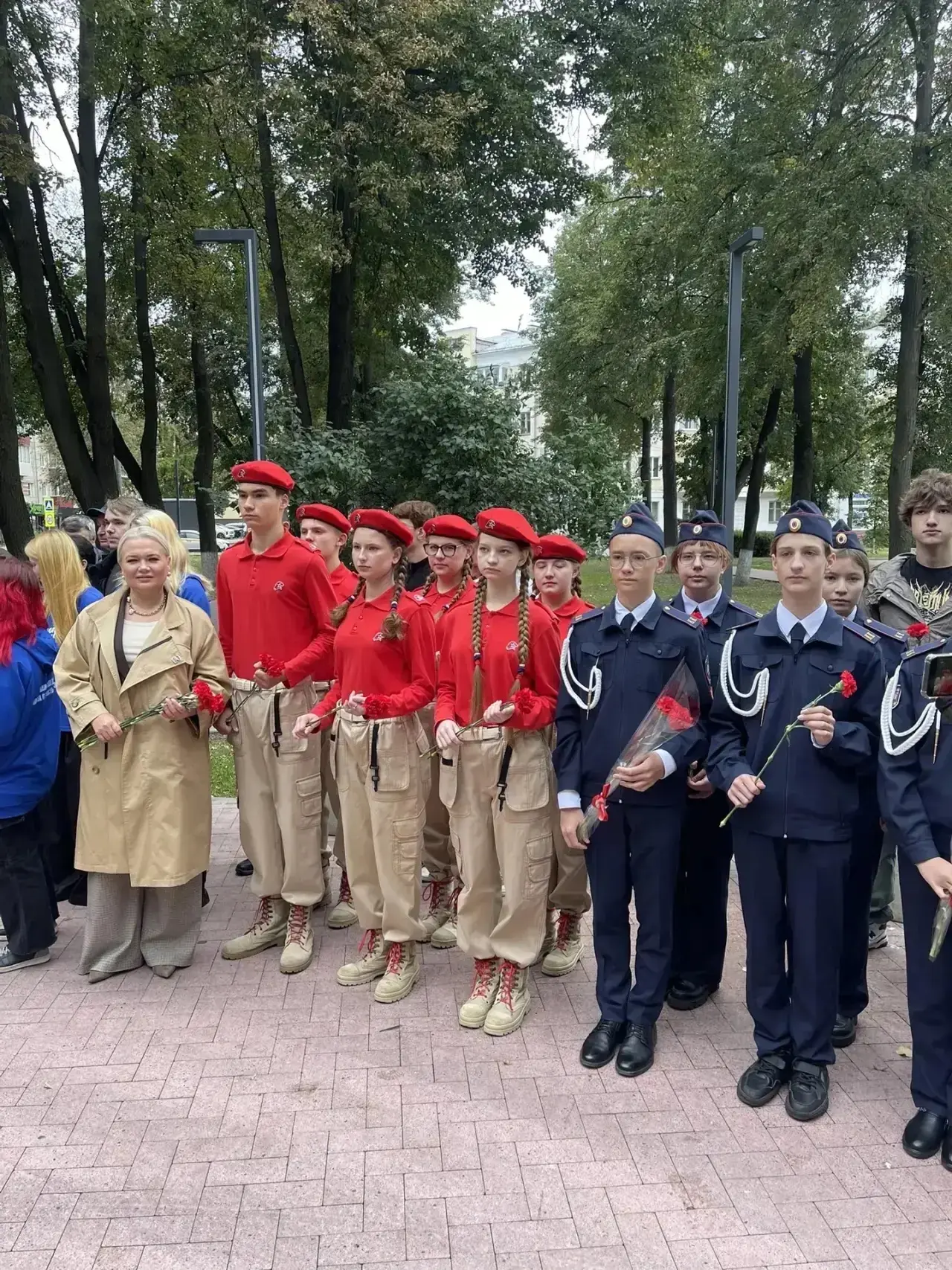 Отряд Юнармии и педагоги нашего лицея приняли участия в памятном мероприятии, посвященн...