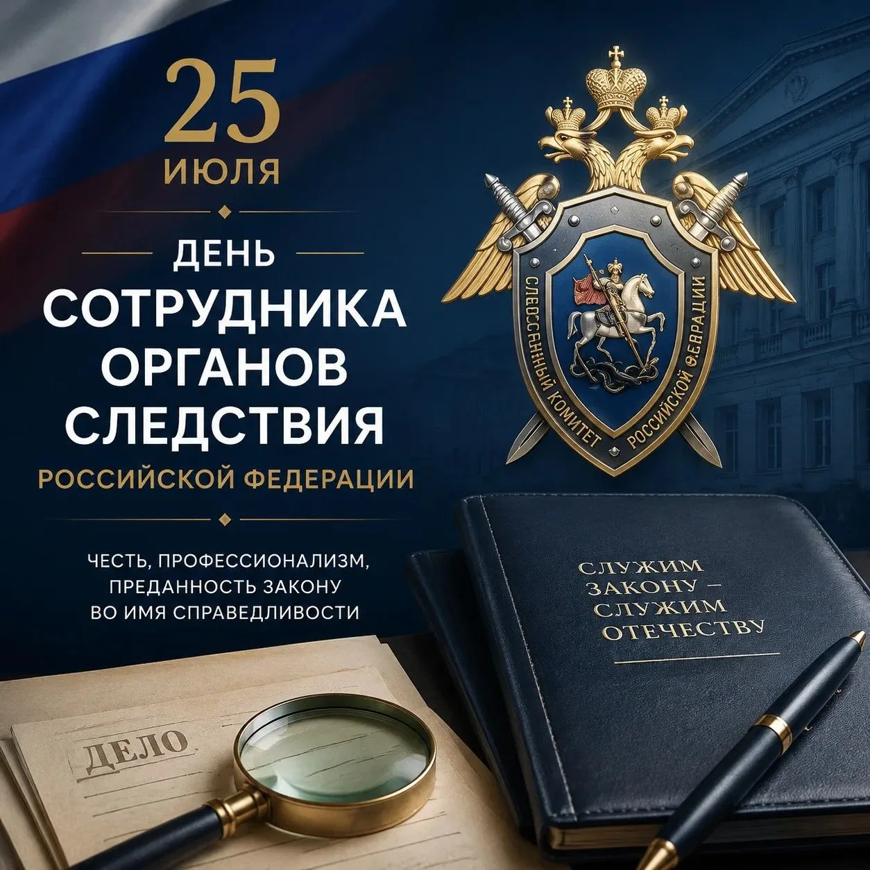 Уважаемые сотрудники следственных органов Русско-Полянского района!