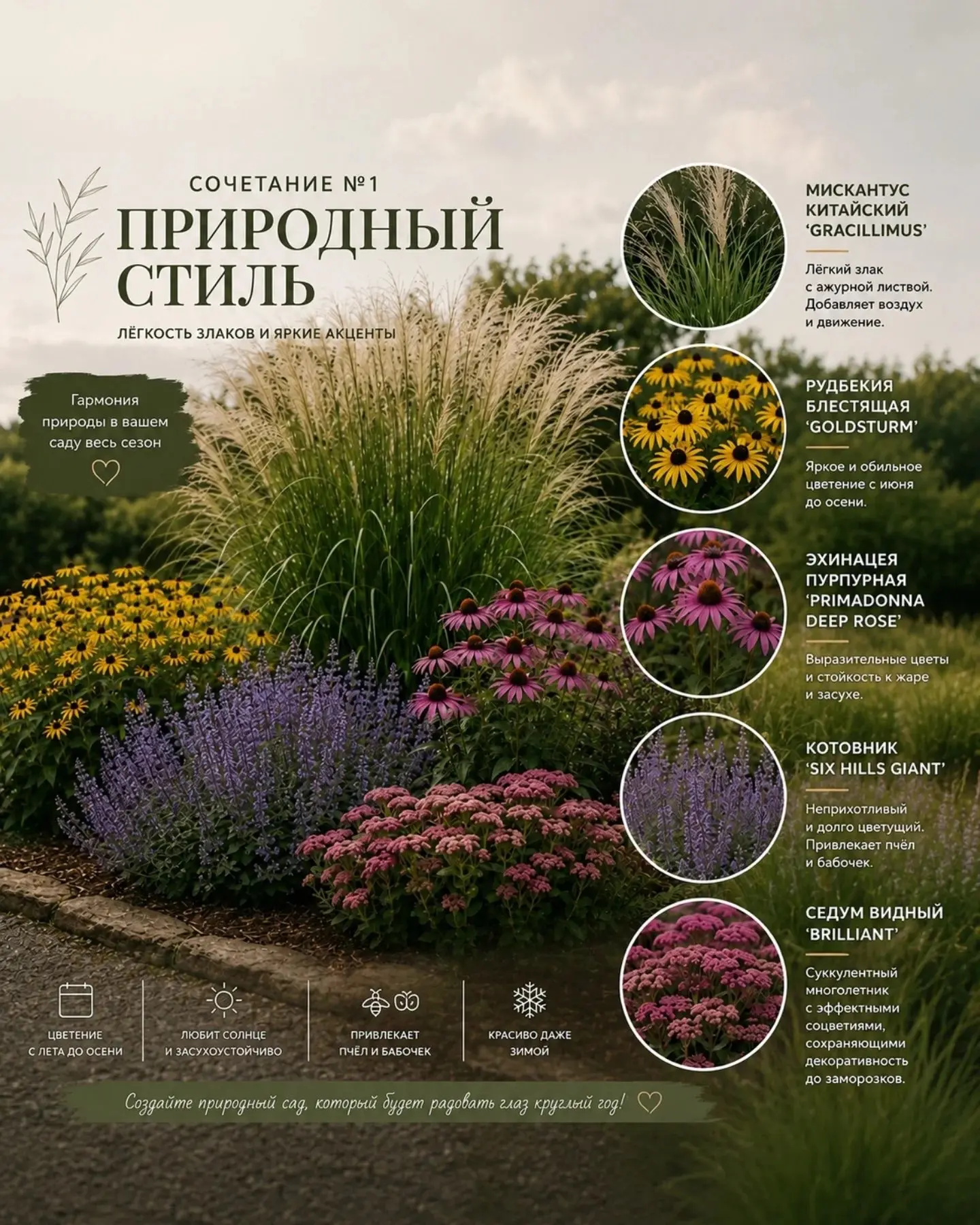 Топ-5 готовых сочетаний со злаками 🌾

ПР | Про Растения