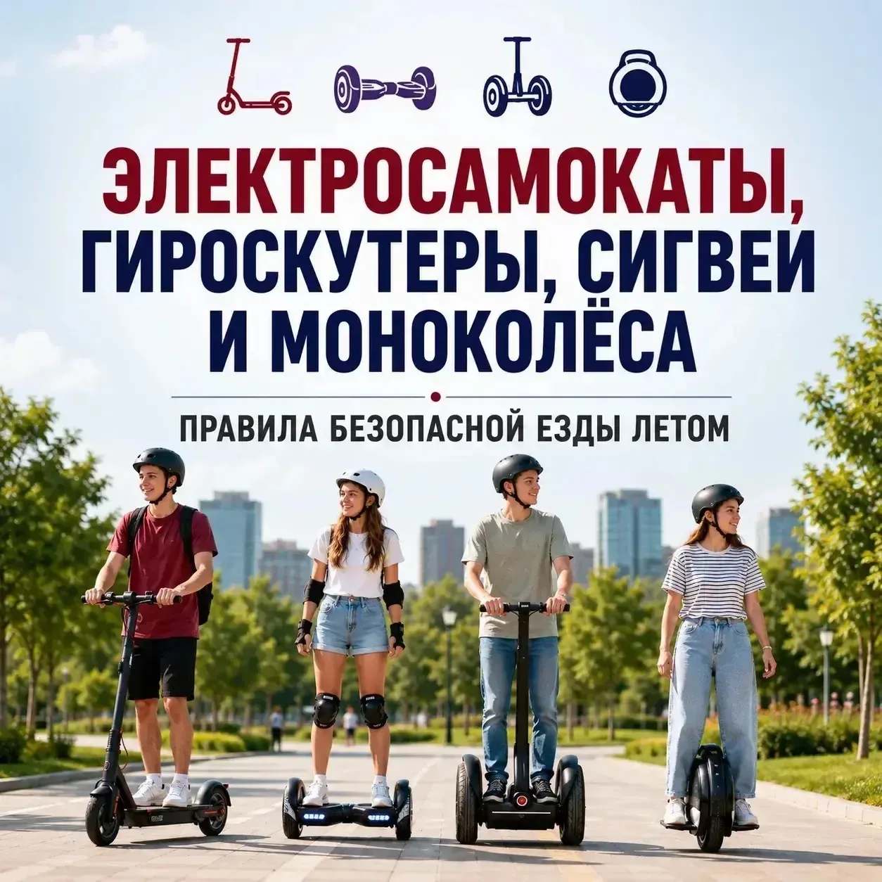💥Лето в движении! 🛴