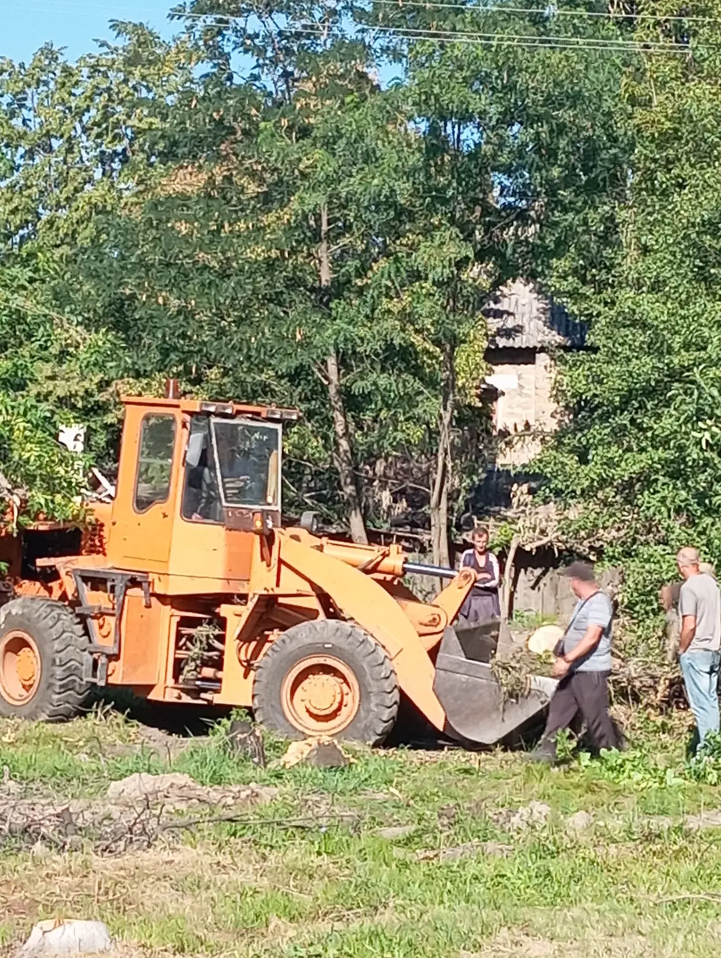 Погрузка и вывоз веток и стволов по ул.Славянская,2, ул.Красный Горняк, ул.Ульяновская,...