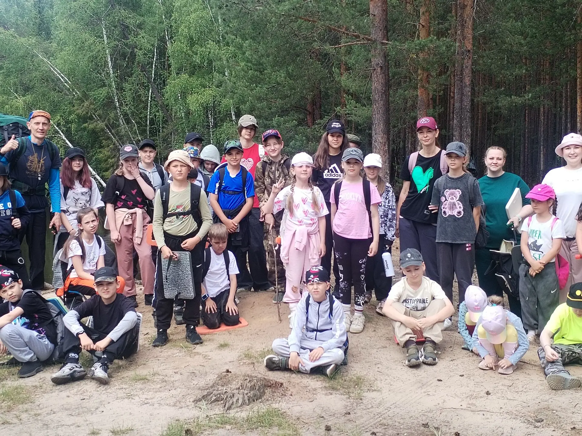 📸🧭Лесная экспедиция гимназистов 3а и 3в классов!📸🧭                                              