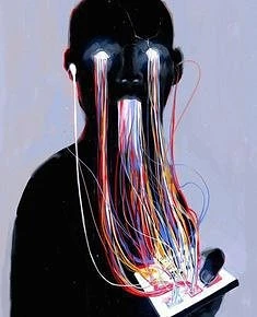 Интернет — нечто столь огромное,  
могущественное и бессмысленное, 🌐  

что для некоторых он стал  