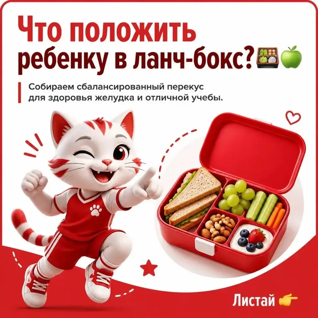 Чем накормить ребенка, чтобы у него были силы на учебу, а перекус не возвращался домой ...