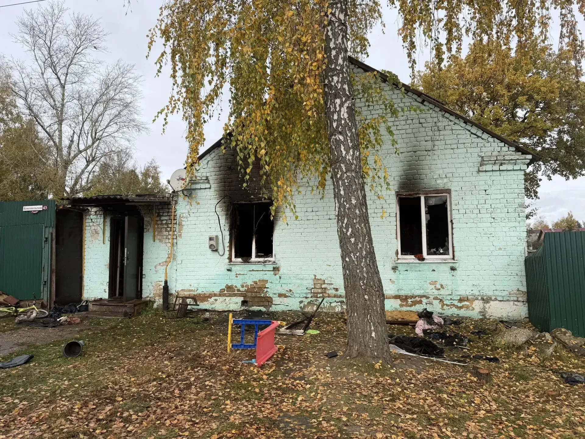 🔥 После пожара в Скопине возбуждено дело о гибели женщины и ребенка