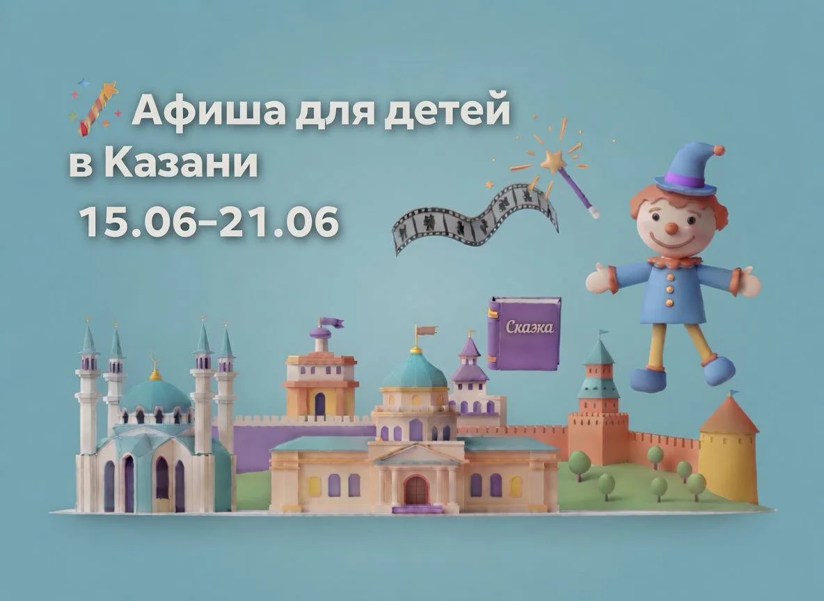 🎭 Афиша для детей на эту неделю
15.06 – 21.06 👇

📅 17 июня
🧸 Зимние чудеса
📍 Театр кукол 
«Экия